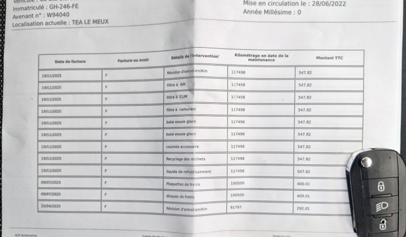 Citroen C3 1.5 HDI 2022/23.god.Facelift 8 mm Lanac LED full