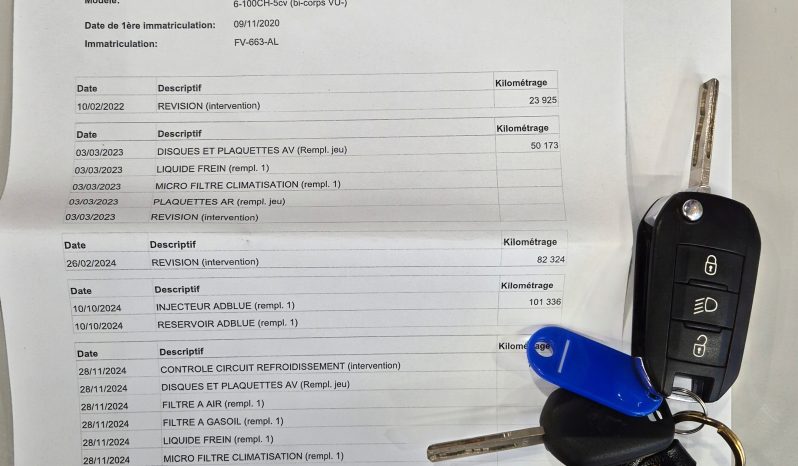 Peugeot 308 1.5 HDI 2020/21 god 8mm Lanac VIRTUAL COCPIT full