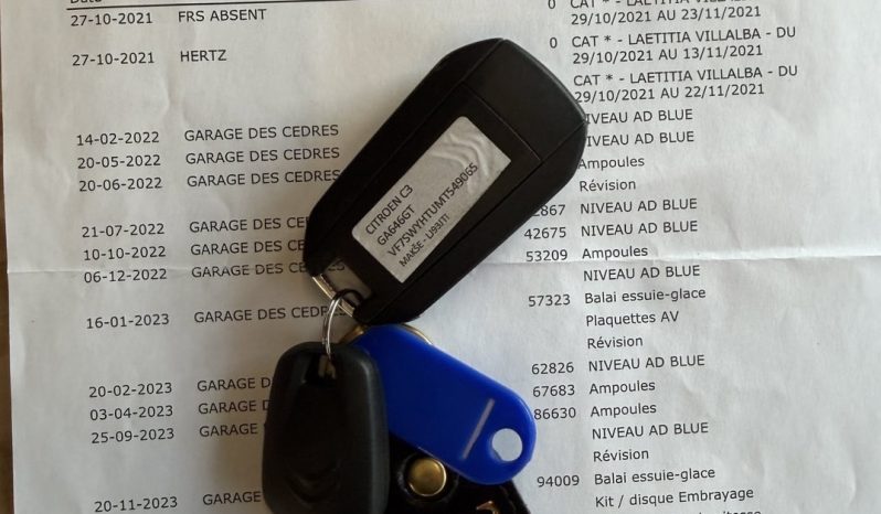 Citroen C3 1.5 HDI 2021 god. Facelift 8 mm LANAC LED SVJETLA full